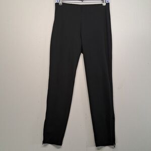 Uniqlo x Theory Pull On Legging Pants Womens Medium Black Cooling Stretch